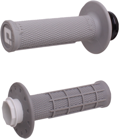 ODI Micro X Lock On Grip Half Waffle - Grey/Black Soft