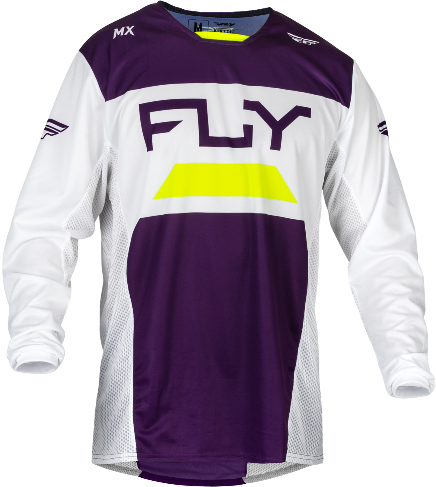 Kinetic Reload Jersey Deep Purple/White/Hi Vis 2x