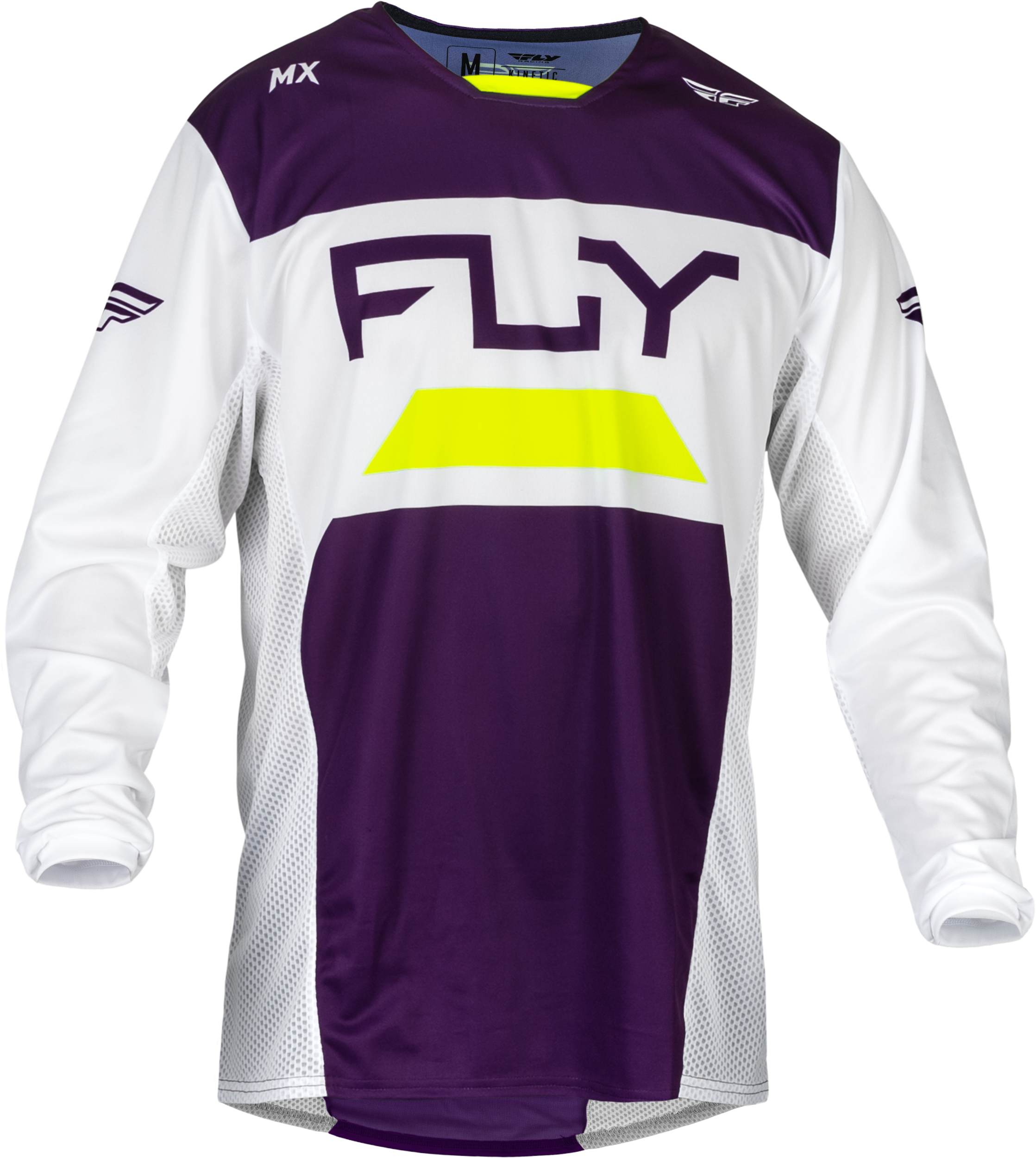 Kinetic Reload Jersey Deep Purple/White/Hi Vis 2x