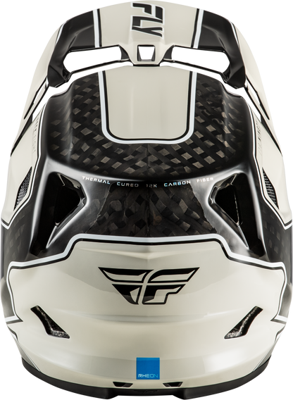 Werx R Flow Carbon Helmet Black Carbon/Grey Sm