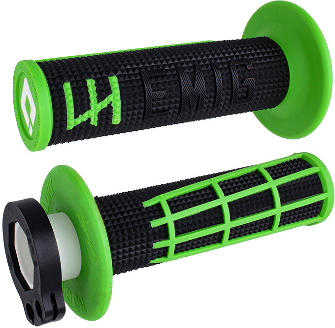 ODI Emig 2.0 V2 Lock On Grip - Black/Green