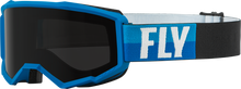 Zone W/C Goggle Blue/Black W/Dark Smoke Hydrophoc Lens