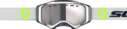 Prospect Goggle Snow Cross Grey/Ylw W/Enh Silver Chrome