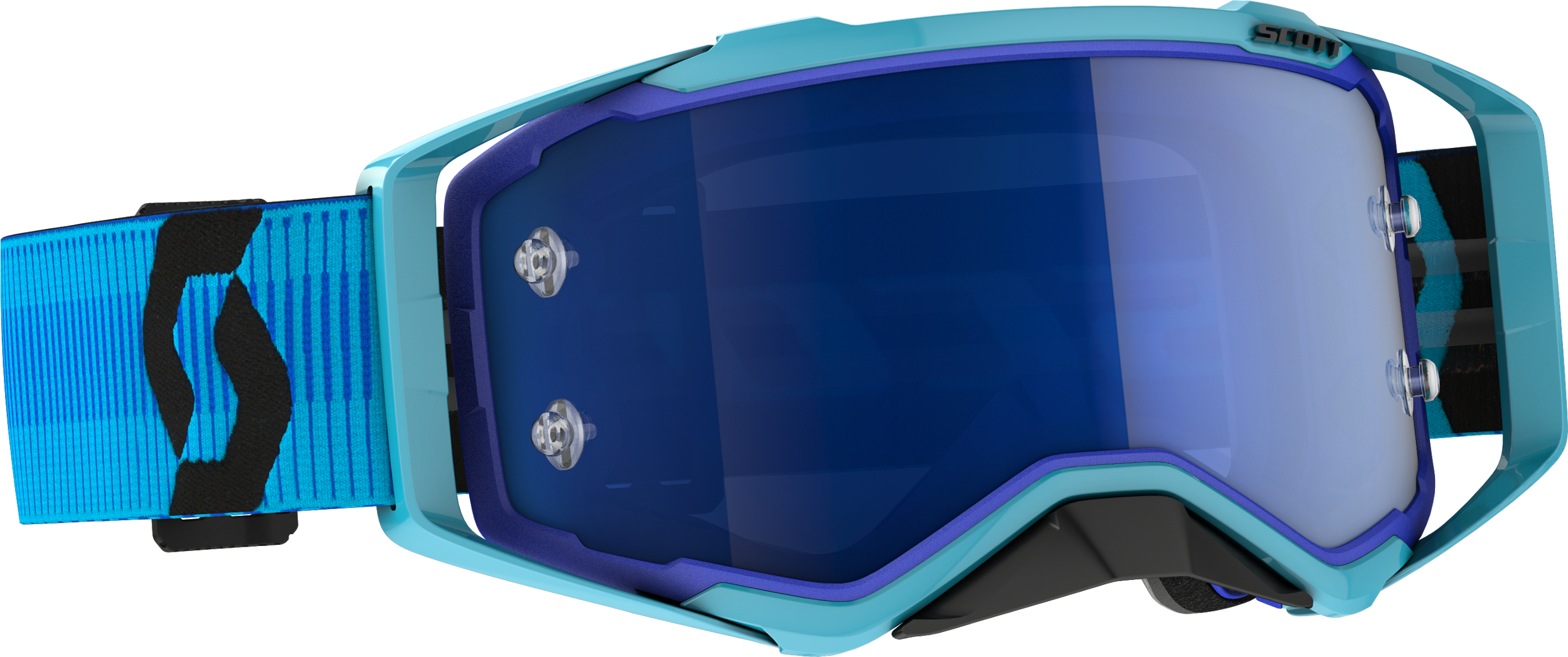 Prospect Goggle Blue/Black W/Blue Chrome Works
