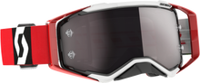 Prospect Goggle Red/Black Silver Chrome Works