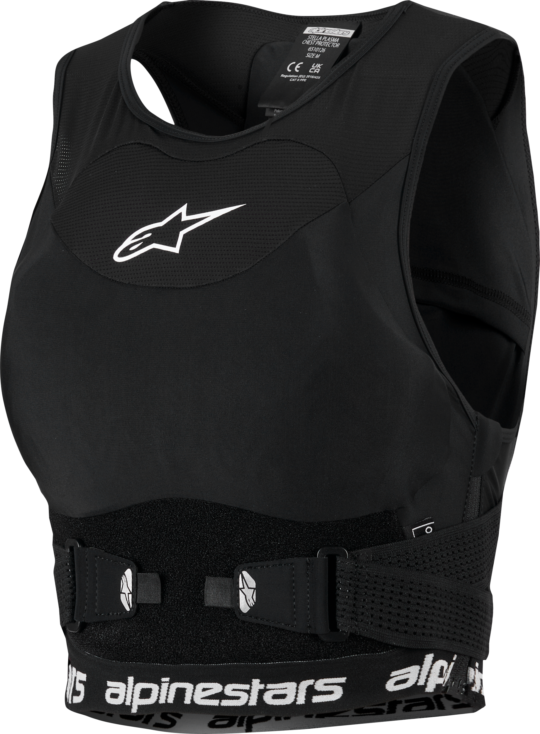 Stella Plasma Chest Protect Black/White Lg