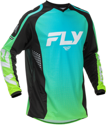 F 16 Jersey Aqua/Black/White Xl