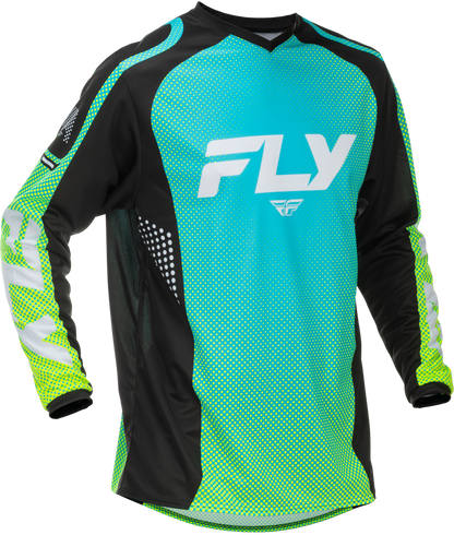 F 16 Jersey Aqua/Black/White Xl