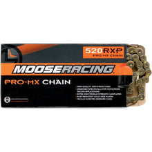 MOOSE OFFROAD M574-00-120520 RXP Pro-MX Chain 520 RXP - Pro-MX Chain - 120 Links - Gold