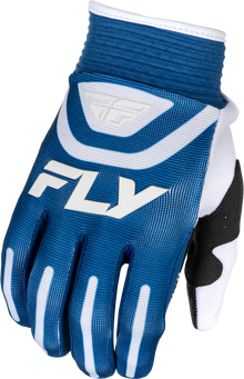 Youth F 16 Gloves Dark Blue/White Yl