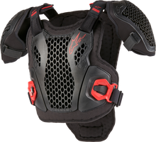 Bionic Action Youth Chest Protector Blk/Red Lg/Xl