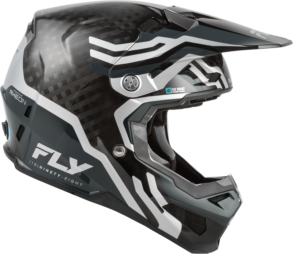 Formula S Carbon Byte Helmet Black Carbon/Grey/Silver Xs
