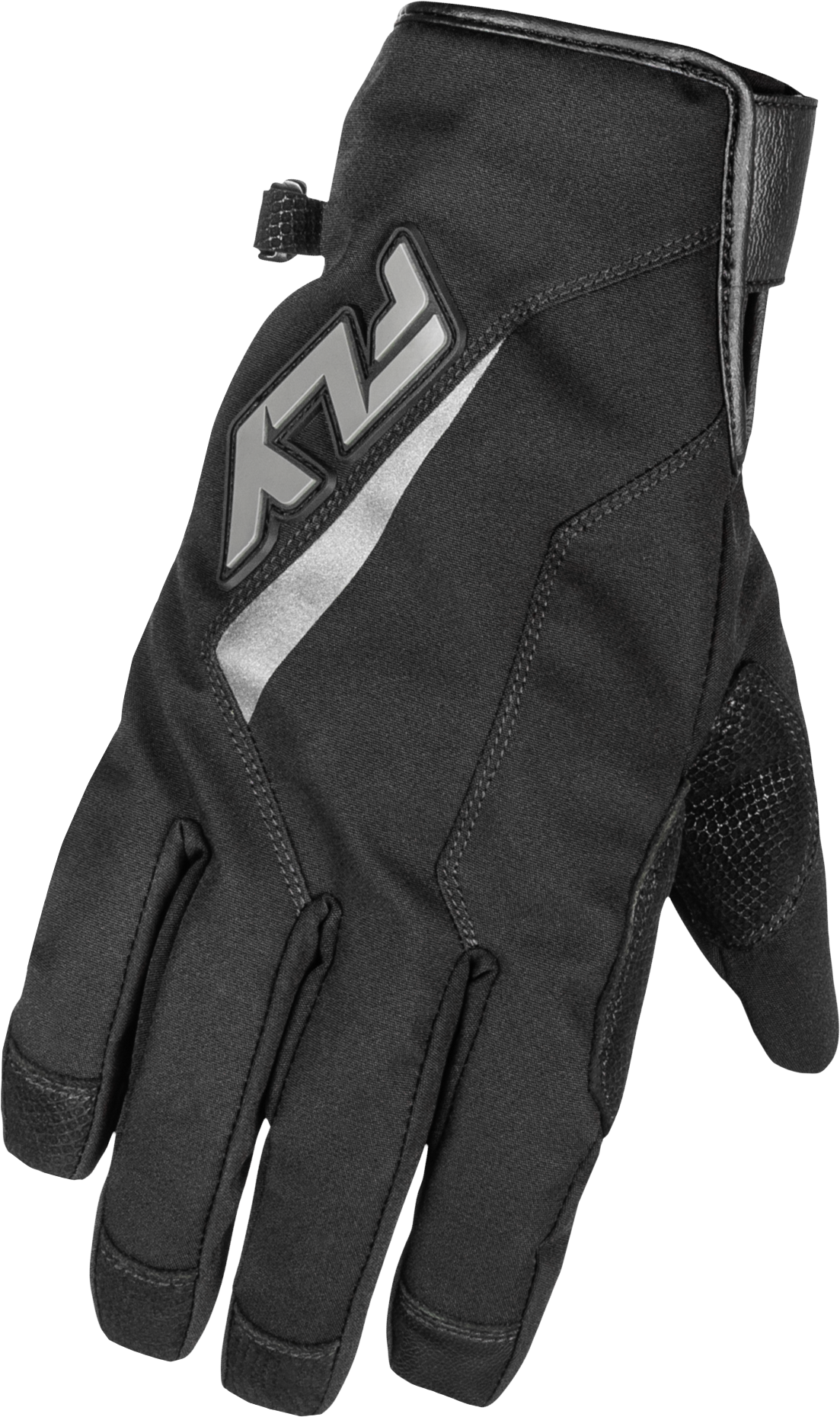 Title Long Gloves Black Sm