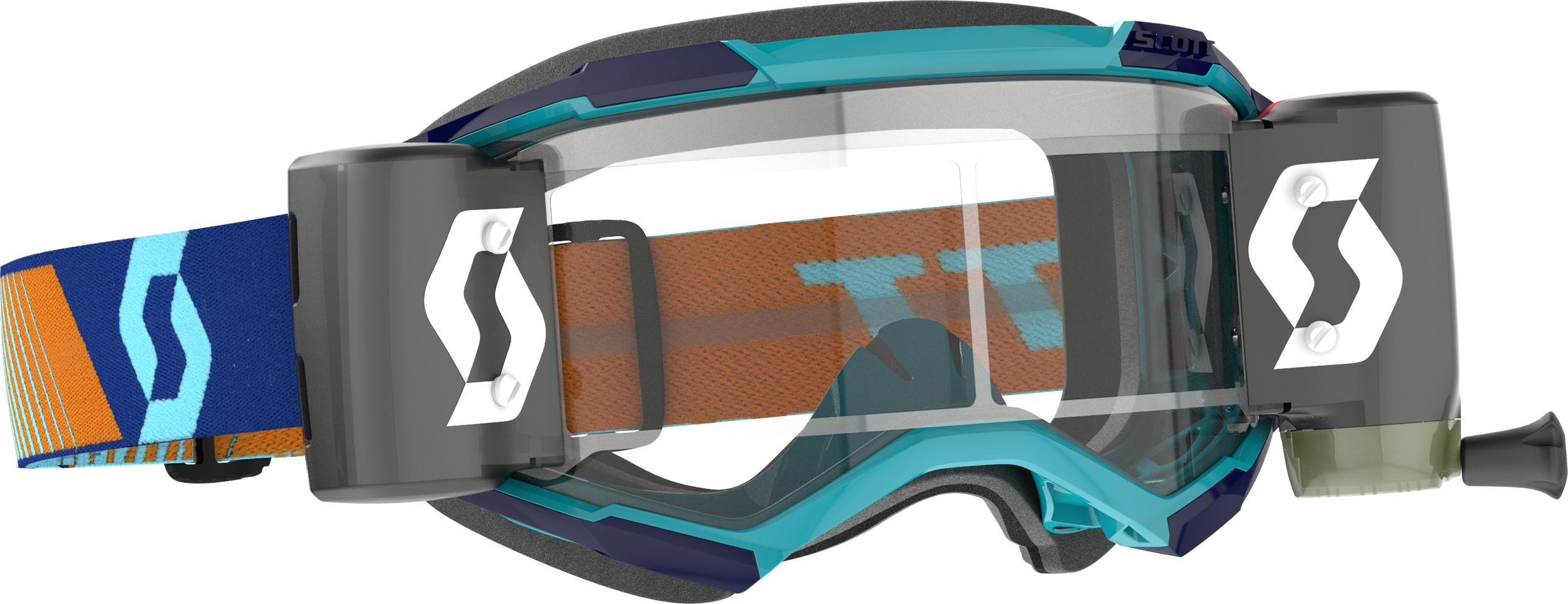 Fury Goggle Wfs Royal Blue/ Orange Clear Works