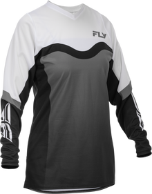 Women's F 16 Jersey Grey/Black/White Xl