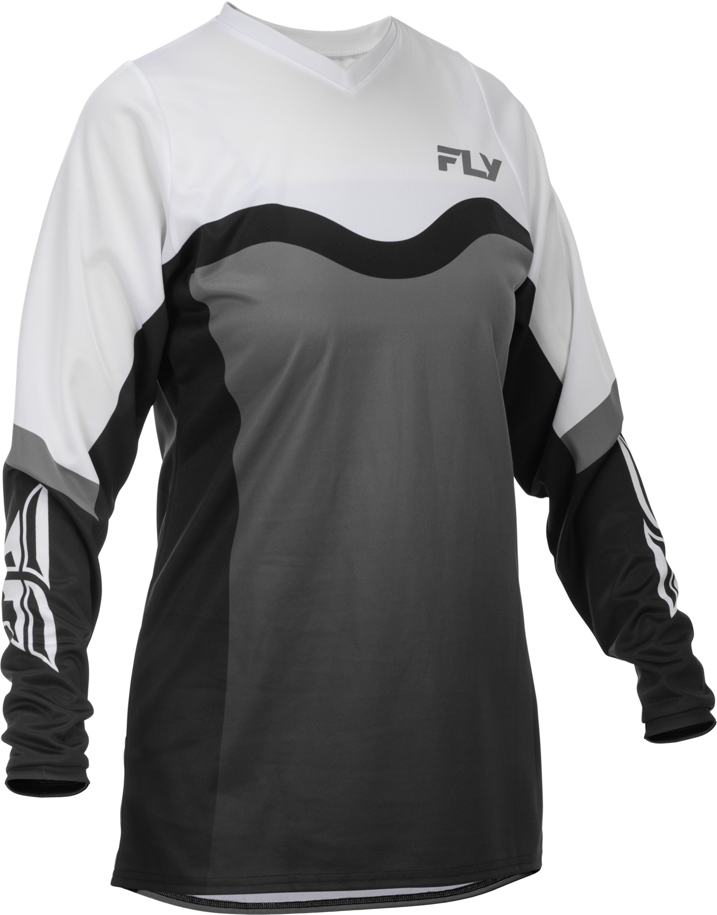 Women's F 16 Jersey Grey/Black/White Sm