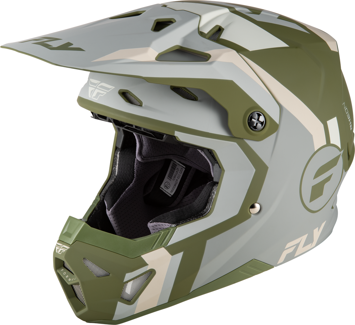 Formula Cp Seal Helmet Matte Stone/Khaki/Olive Xs