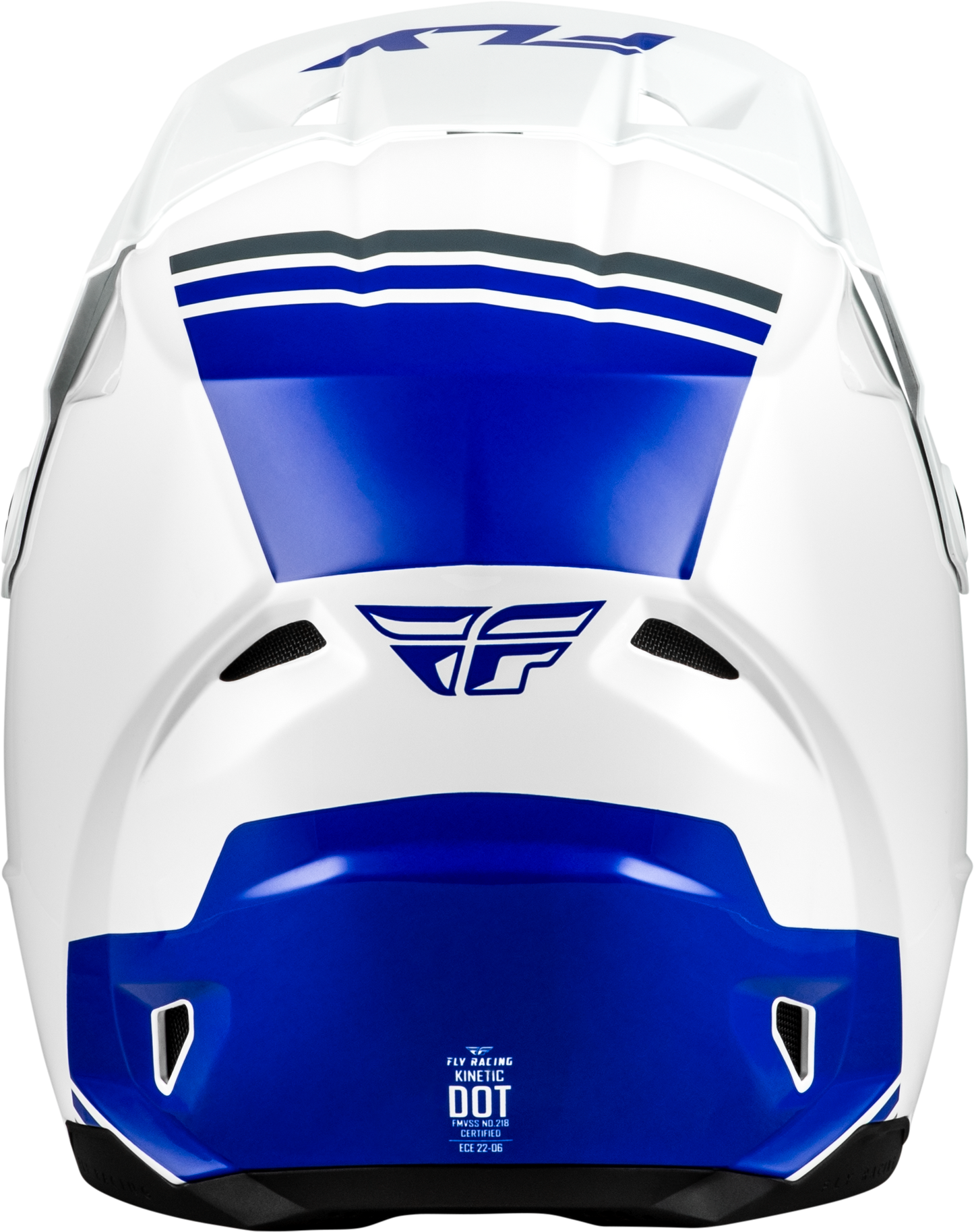 Kinetic Verdict Helmet White/Blue/Grey 2x