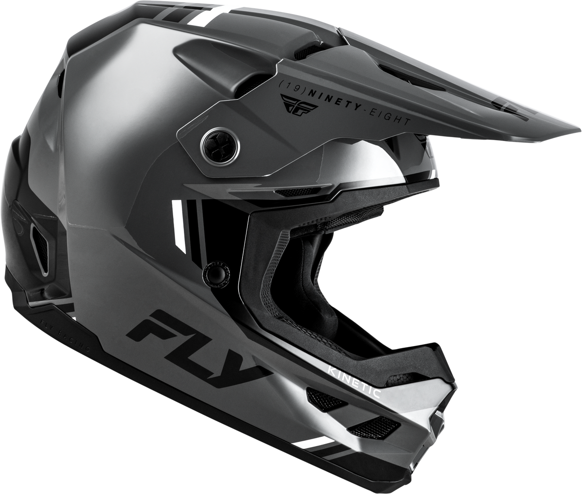 Kinetic Verdict Helmet Grey/Black/White Xl