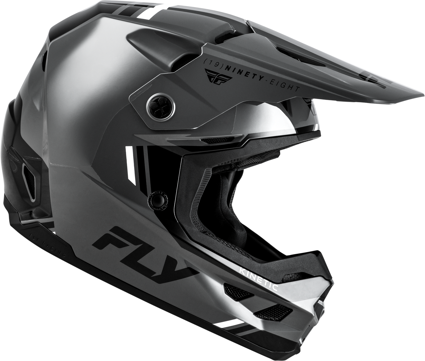 Kinetic Verdict Helmet Grey/Black/White Sm