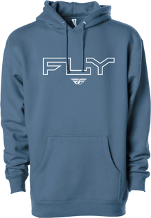 Youth Fly Edge Hoodie Storm Blue Ys/Ym