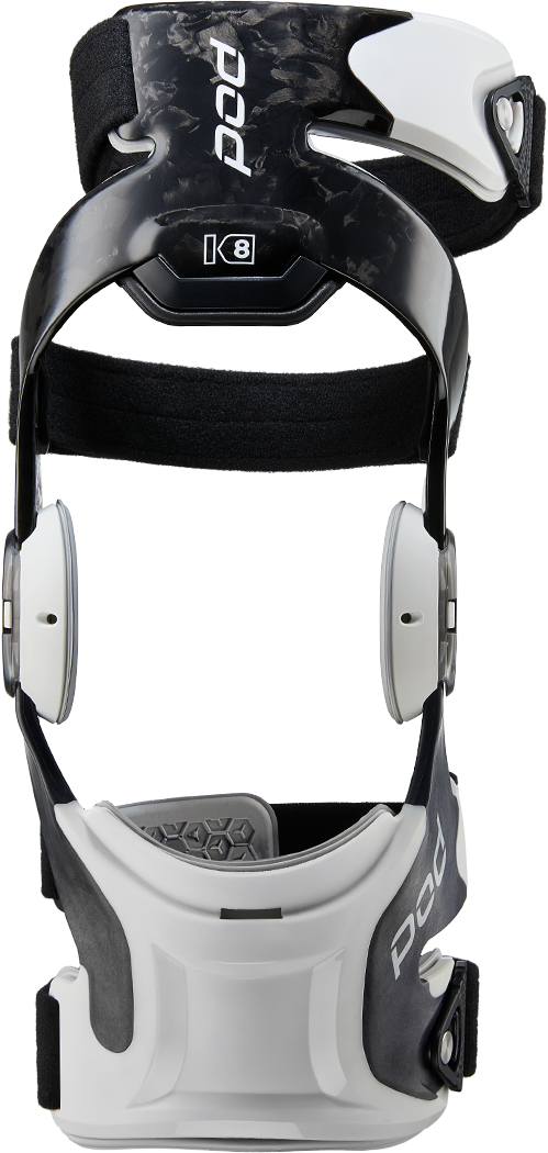 K8 3.0 Knee Brace Carbon (Lt) Carbon/White Md