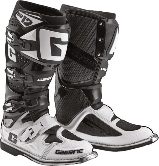 Sg 12 Boots Black/White