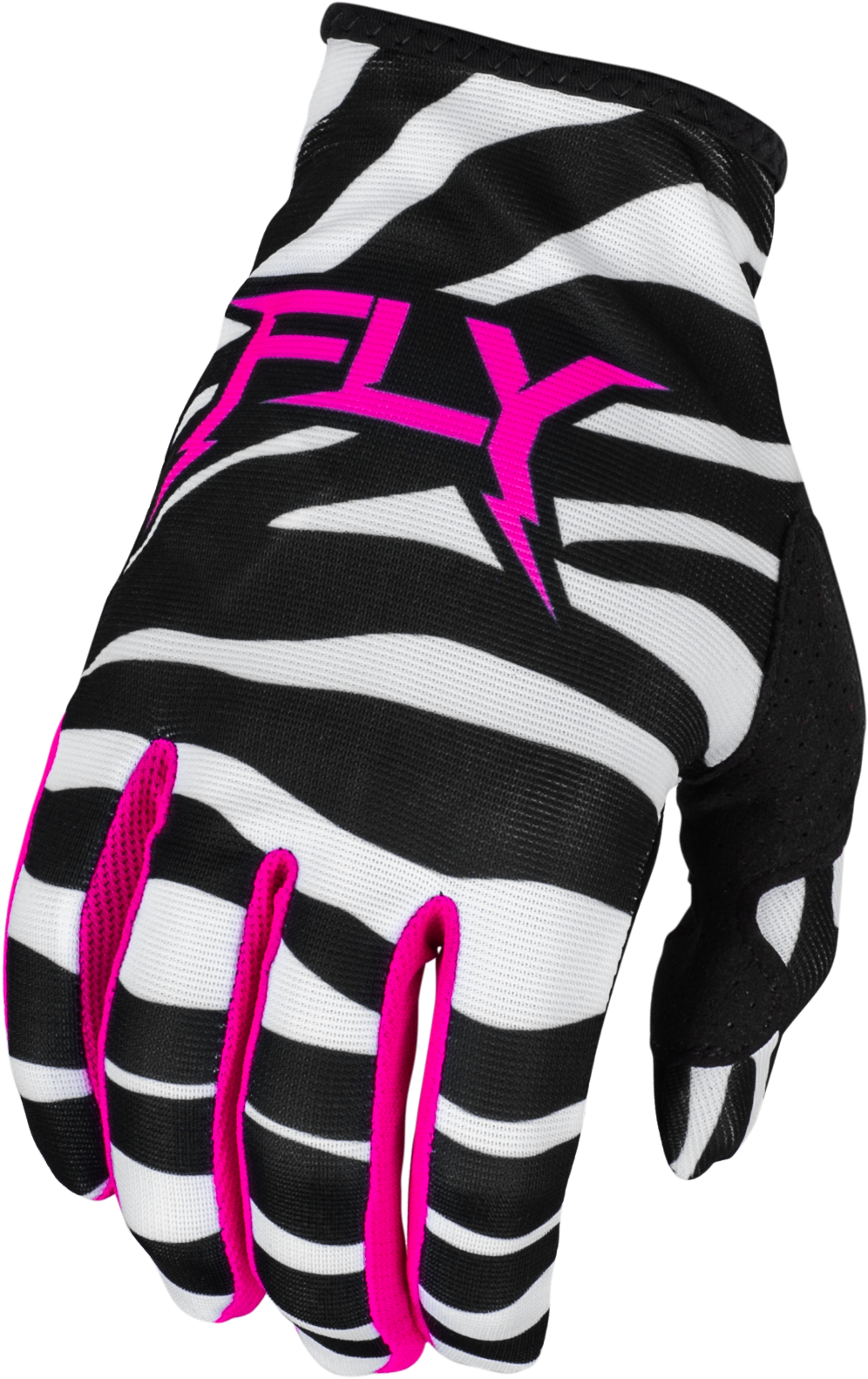 Youth Lite Uncaged Gloves Black/White/Neon Pink Ym