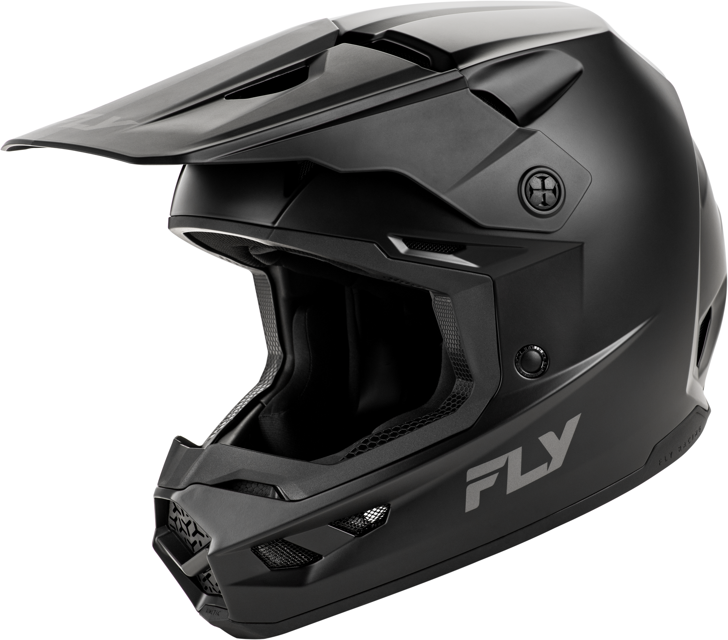 Kinetic Solid Helmet Matte Black Sm