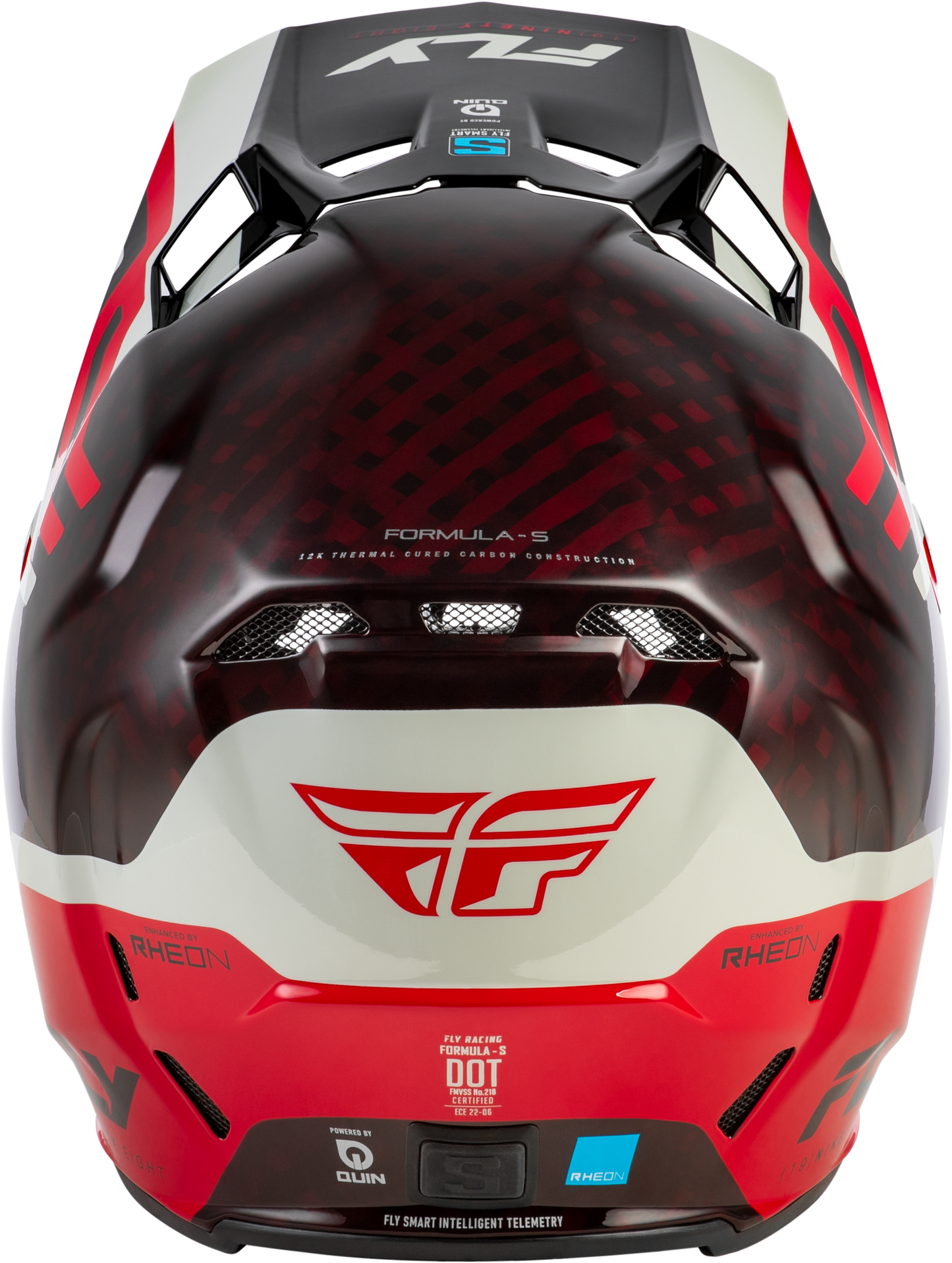 Yth Formula S Carbon Byte Hlmt Red Carbon/Red/Grey Yl