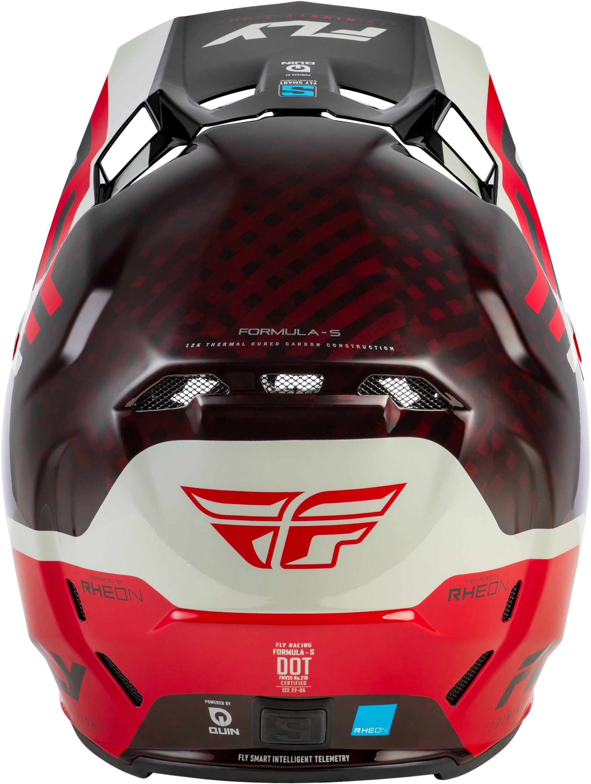 Yth Formula S Carbon Byte Hlmt Red Carbon/Red/Grey Yl