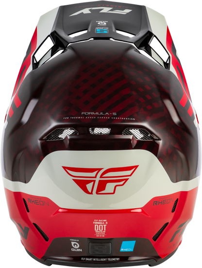 Yth Formula S Carbon Byte Hlmt Red Carbon/Red/Grey Yl