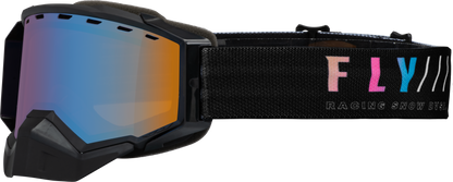 Zne Snw S.E. Goggle Blk/Sunset W/ Sky Blue Mirror/Amber Lens