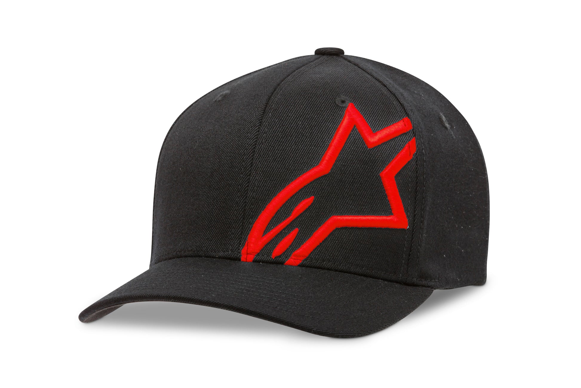 Corp Shift 2 Curved Brim Hat Black/Red Lg/Xl