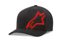 Corp Shift 2 Curved Brim Hat Black/Red Lg/Xl