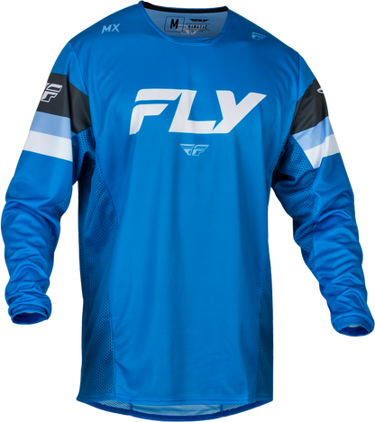 Kinetic Prix Jersey Bright Blue/Charcoal/White 2x