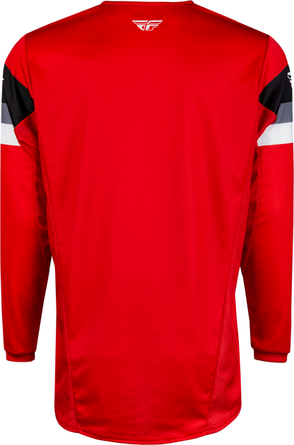 Kinetic Prix Jersey Red/Grey/White 2x