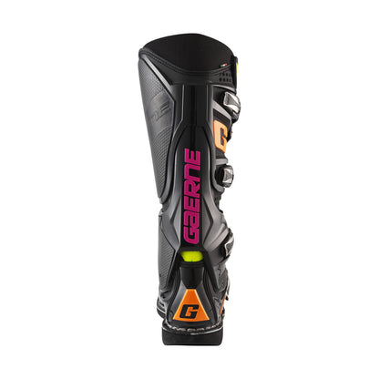 Sg12 Le Boots Black/Orange/Pink Sz 08