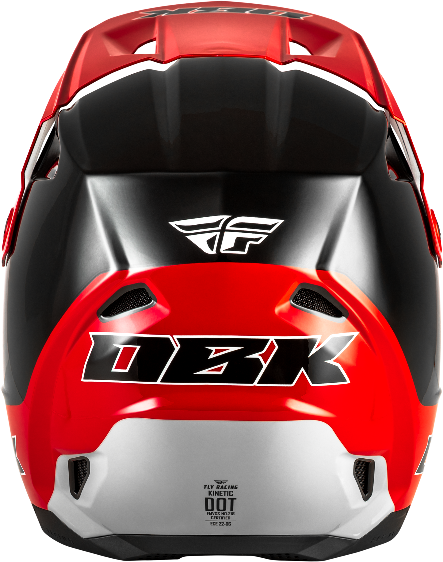 Kinetic Dbk Helmet Black/Red/Grey Sm