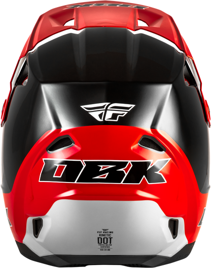 Kinetic Dbk Helmet Black/Red/Grey Xl