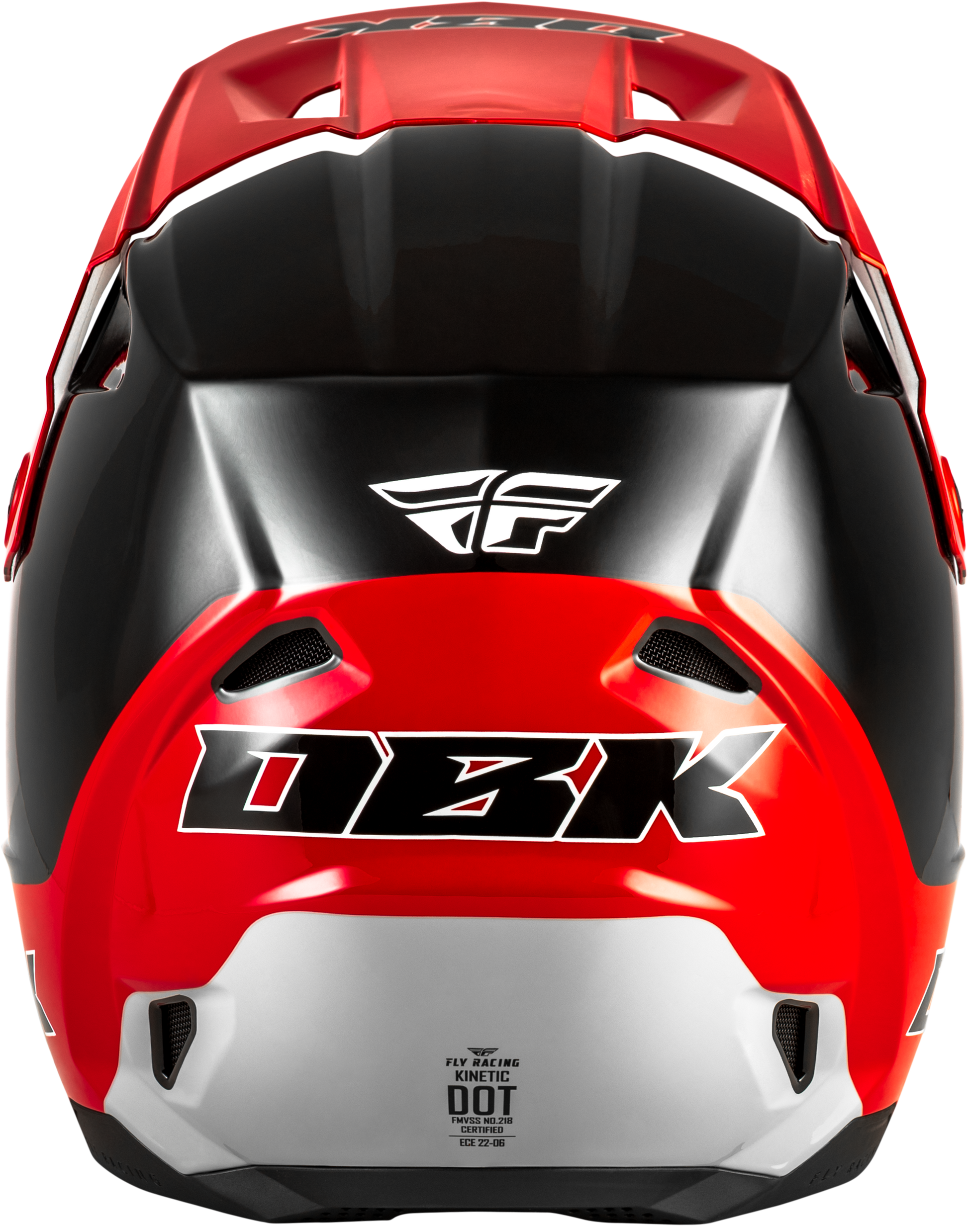 Kinetic Dbk Helmet Black/Red/Grey Lg