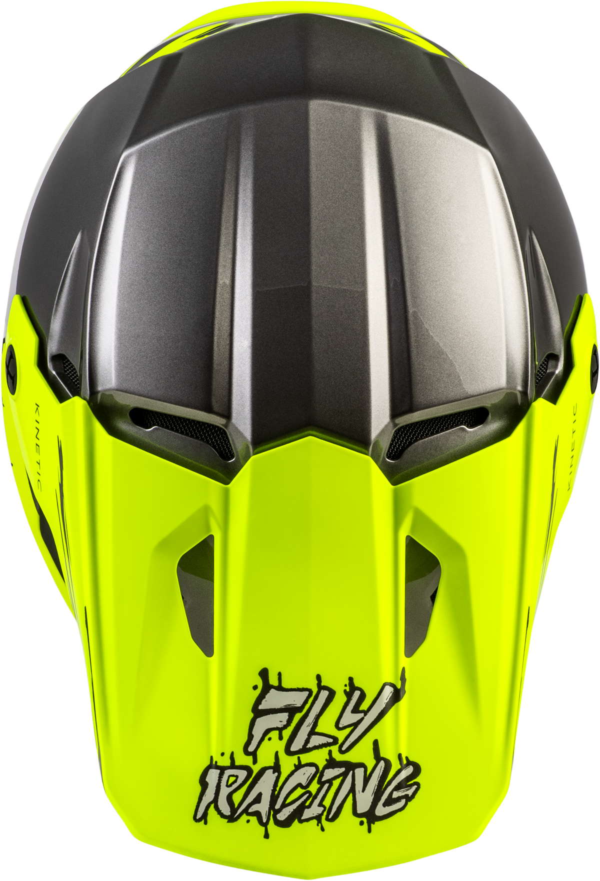Youth Kinetic Surge Helmet Grey/Hi Vis Ys