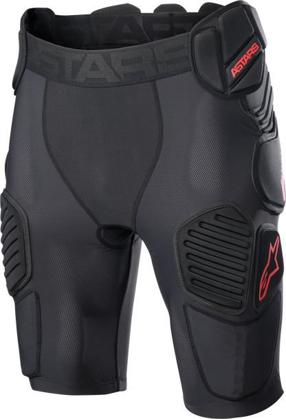 Bionic Pro Protection Shorts Black/Red Lg