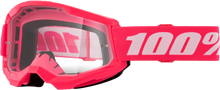 Strata 2 Goggle Pink Clear Lens