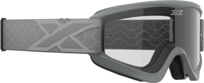Flat Out Clear Goggle Grey Clear