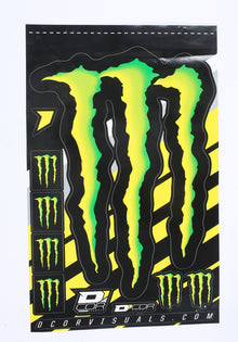 Monster Claw Decal Sheet 4 Mil