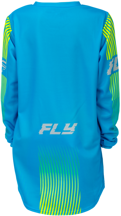 Youth F 16 Jersey Blue/Hi Vis Ym