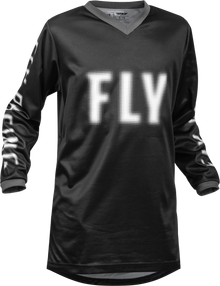Youth F 16 Jersey Black/White Yl