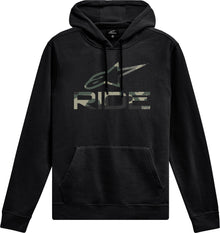 Ride Camo Hoodie V3 Black Md