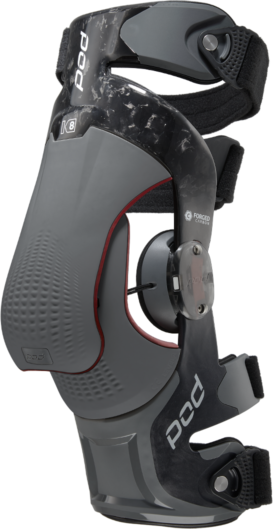K8 3.0 Knee Brace Carbon (Lt) Carbon/Graphite Md